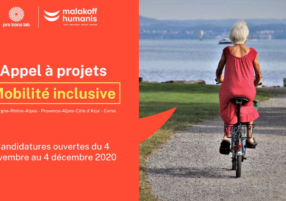 Malakoff Humanis lance son appel à projets Mobilité inclusive