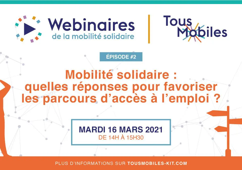 Replay du webinaire : quelles réponses pour faciliter les parcours d’accès à l’emploi ? – Mardi 16 mars 2021