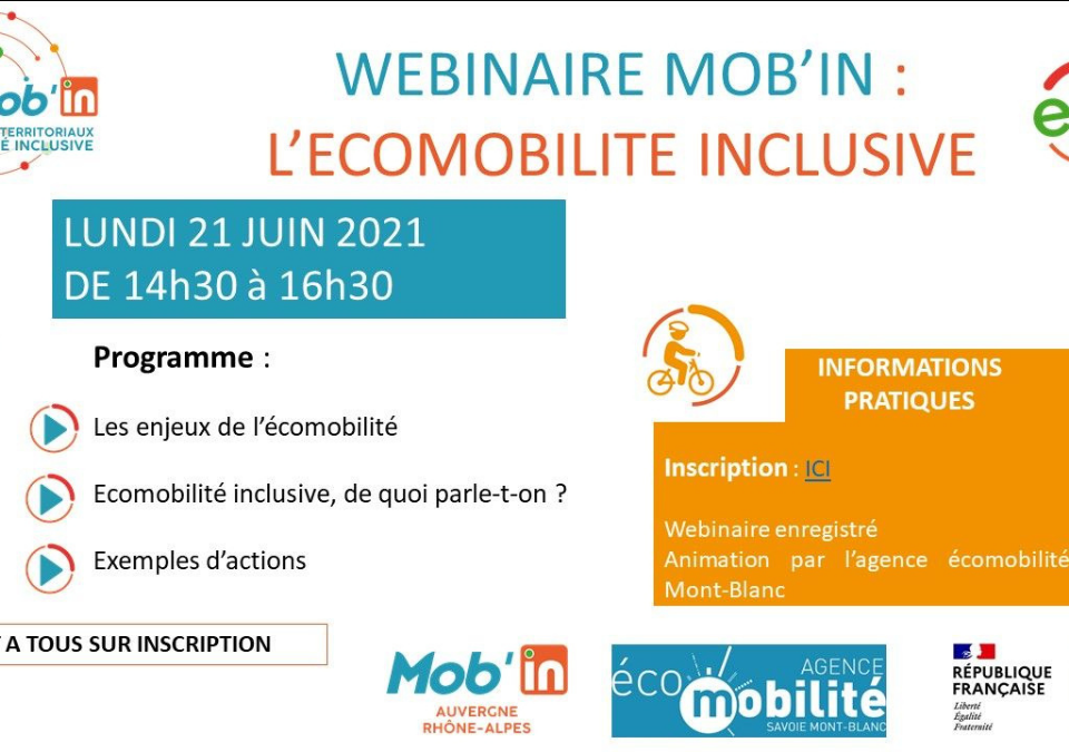 Qu’est-ce que l’Écomobilité inclusive ?