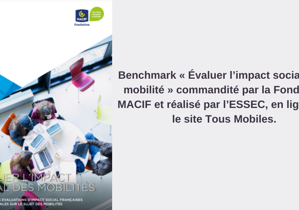 Qu’est-ce que l’évaluation de l’impact social de la mobilité ?