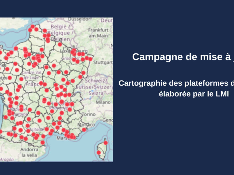 Prolongation – Campagne de mise à jour de la cartographie des plateformes de mobilité du LMI – jusqu’au 04 mars 2022