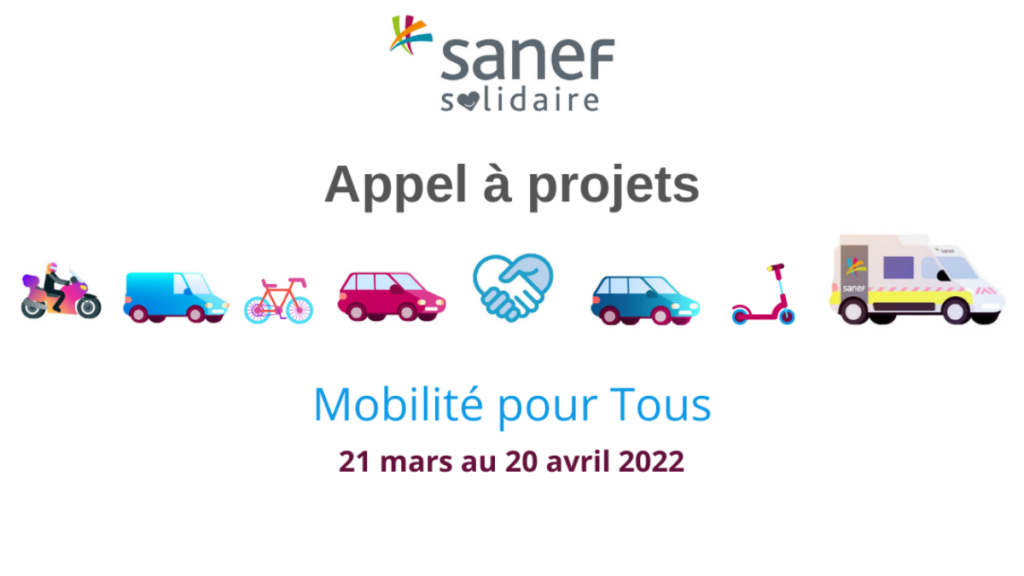 Sanef Solidaire lance son premier appel à projets