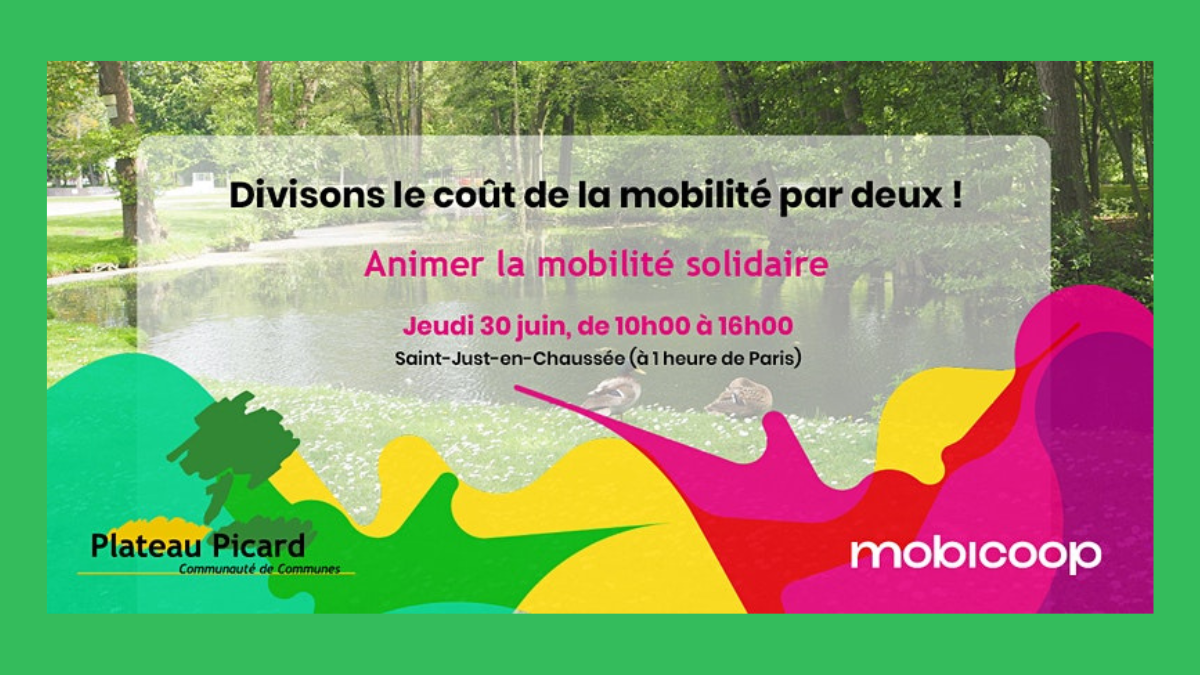 [RDV Partenaire] Mobicoop présente « Animer la mobilité solidaire » le 30 juin