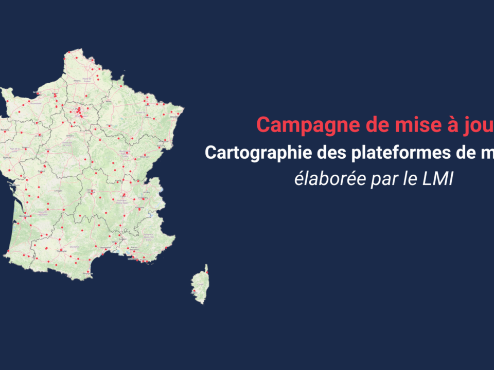 Campagne de mise à jour 2023 de la cartographie des plateformes de mobilité du LMI – jusqu’au 24 mars 2023