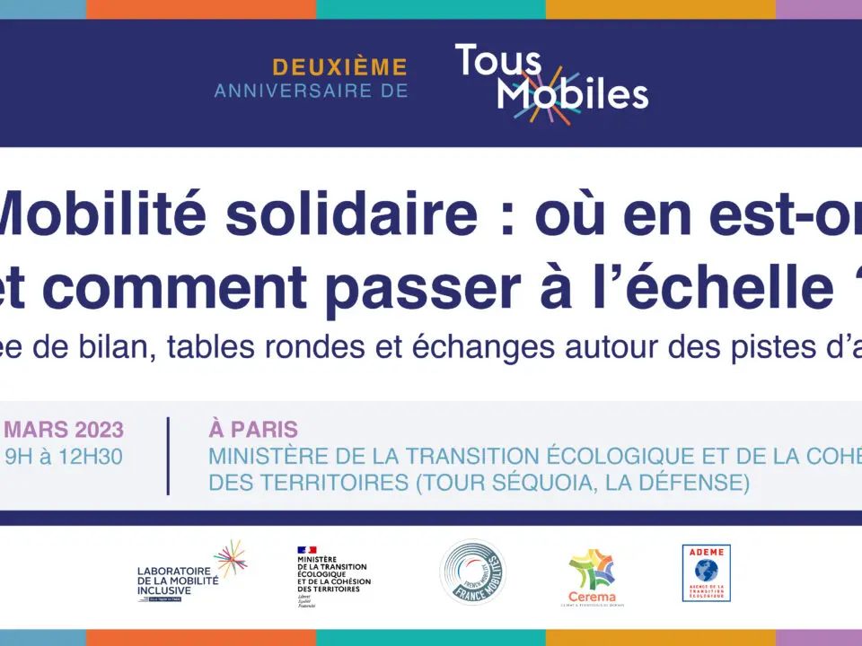 [REPLAY] Deuxième anniversaire de Tous Mobiles – Où en est-on et comment passer à l’échelle ?