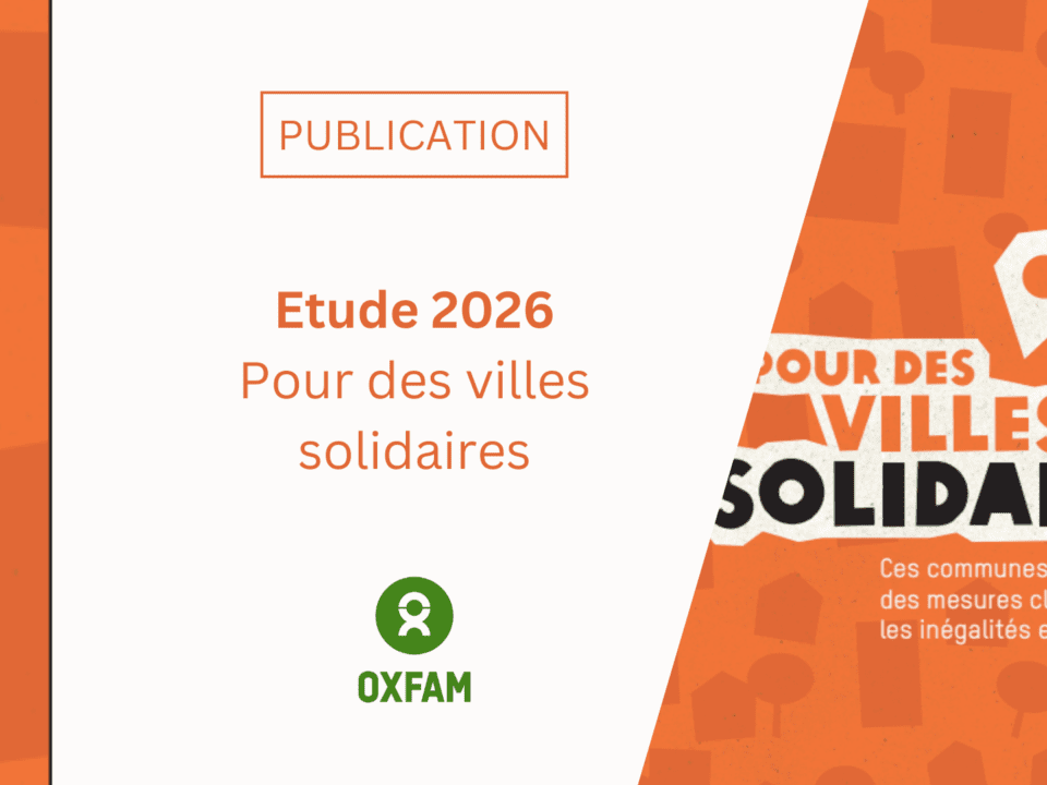 [Publication]  Villes solidaires : 55 initiatives locales de lutte contre les inégalités et la pauvreté