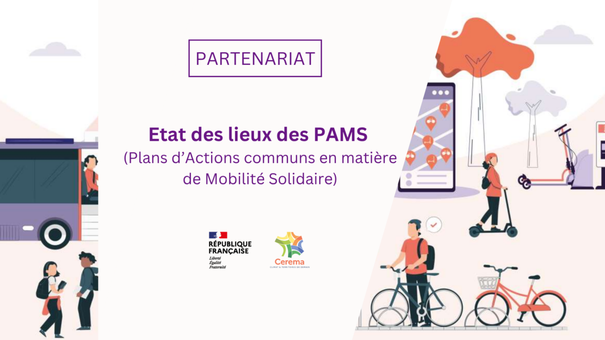 [Partenariat] Le Cerema publie un premier état des lieux sur la mise en place des PAMS en France