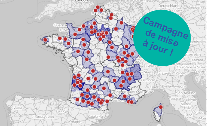 Campagne de mise à jour de la cartographie des plateformes de mobilité - jusqu'au 13 mai 2019