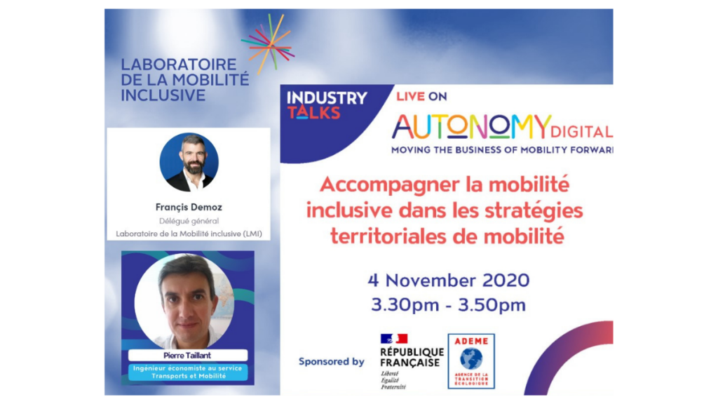 RDV - 4 nov - Accompagner la mobilité inclusive dans les stratégies territoriales de mobilité