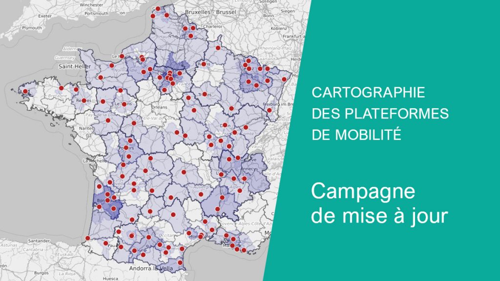 Campagne de mise à jour de la cartographie des plateformes de mobilité - jusqu'au 07 décembre 2020