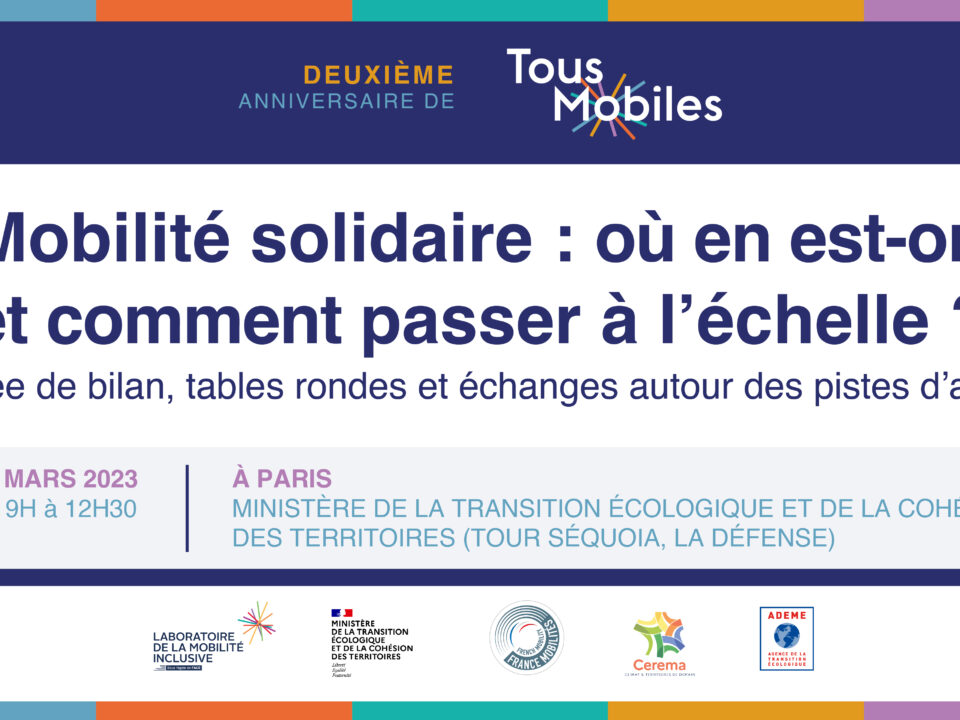 [REPLAY] Deuxième anniversaire de Tous Mobiles – Où en est-on et comment passer à l’échelle ?