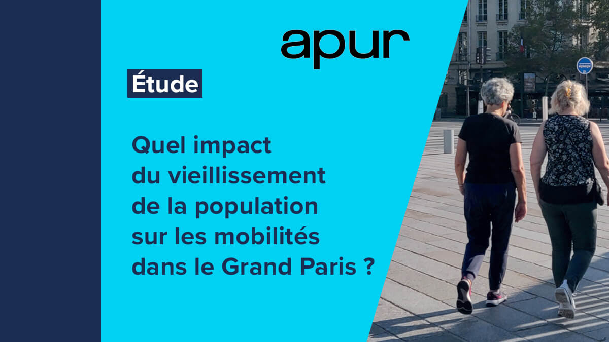 À l’horizon 2040, près d’un habitant sur cinq aura 65 ans ou plus dans la Métropole du Grand Paris. L’APUR dresse un panorama des services de mobilité accessibles, puis quantifie les nombres de déplacements selon les modes de transport au travers de la modélisation de scénarios prospectifs.