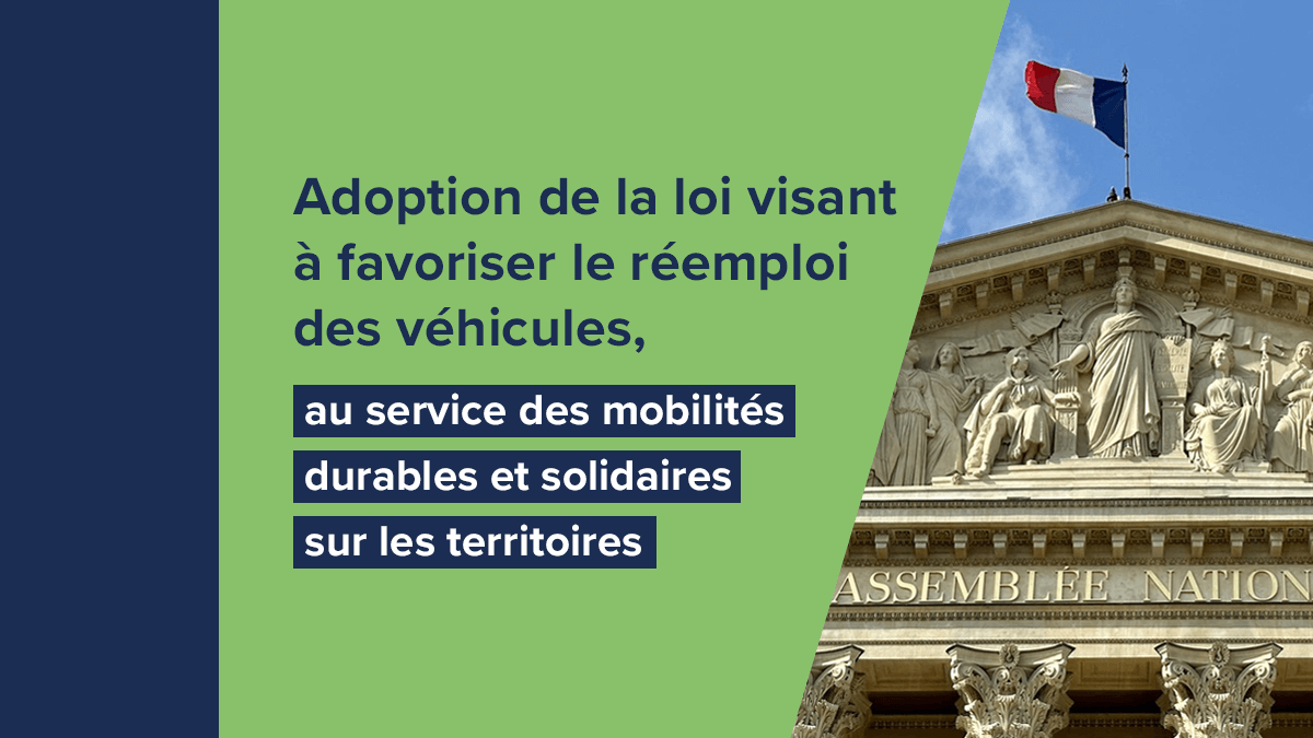 Cette loi vise à sauver de la casse dans le cadre de la prime à la conversion, des voitures peu polluantes pour les louer à bas coût aux plus précaires. Une avancée majeure pour les acteurs de la mobilité solidaire.